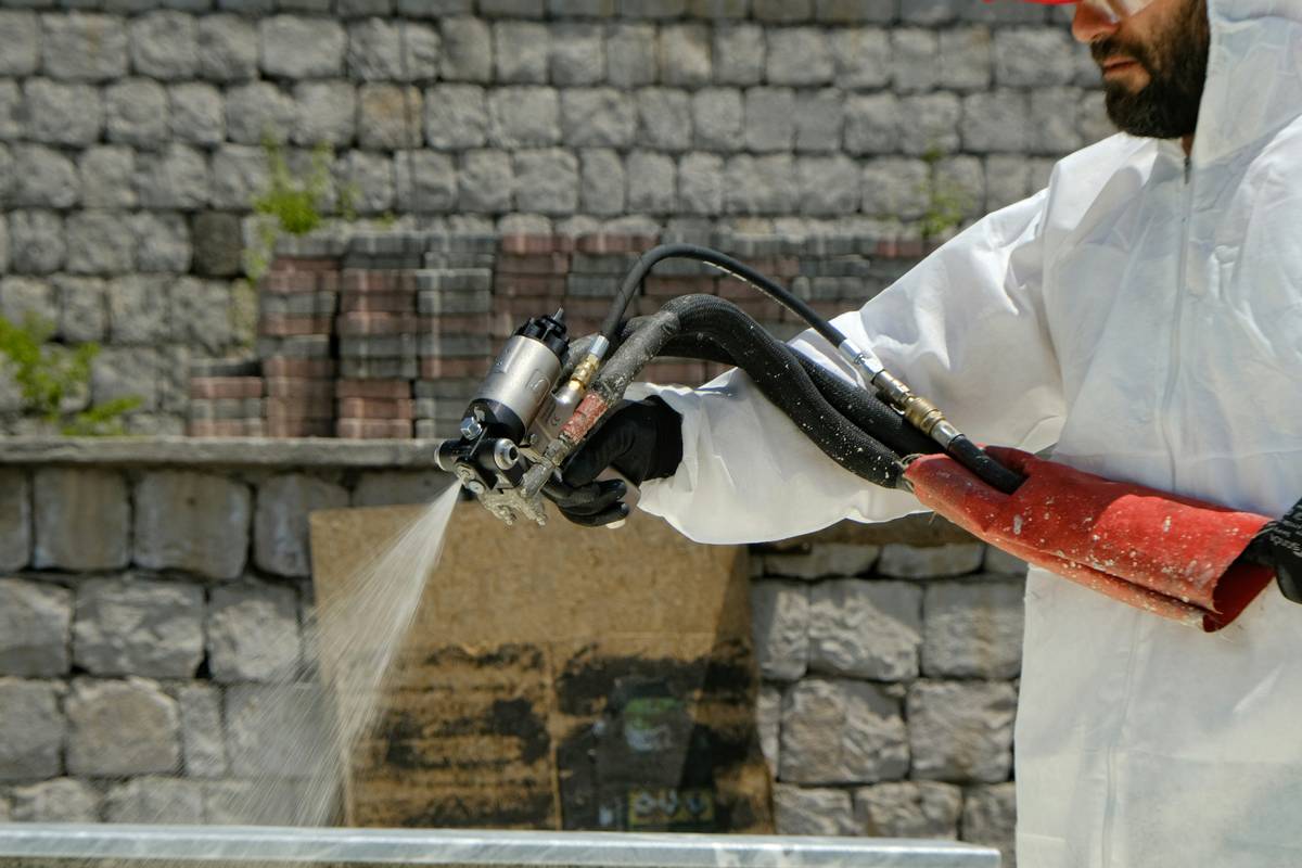 Asbestos abatement services cost comparison showing encapsulation vs full removal expenses